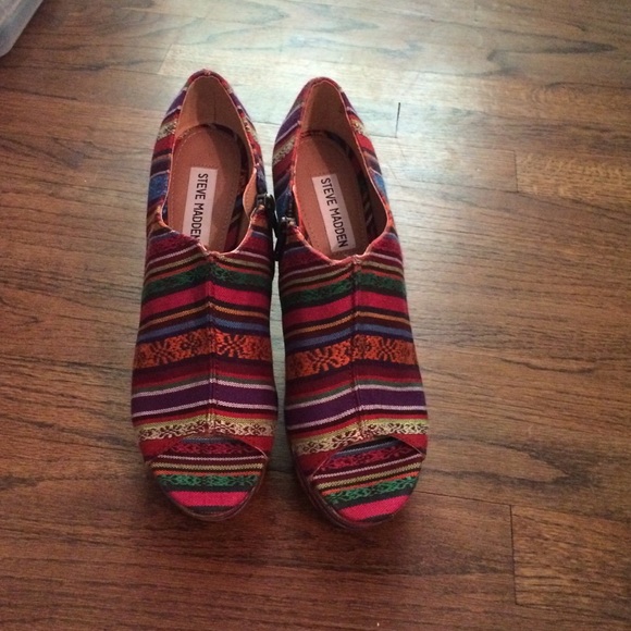 Colorful Steve Madden Wedge
