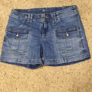 Denim shorts