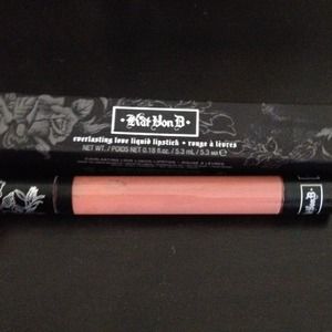 Kat von d bow and arrow liquid lipstick.