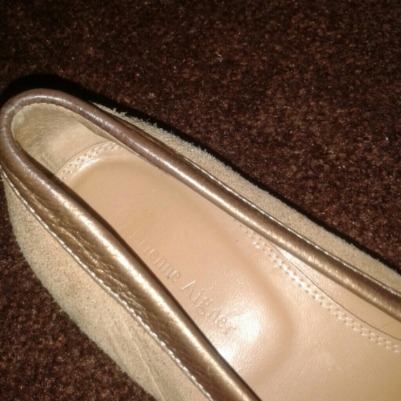 Etienne Aigner Leather Flats sz 8.5 - Picture 2 of 4