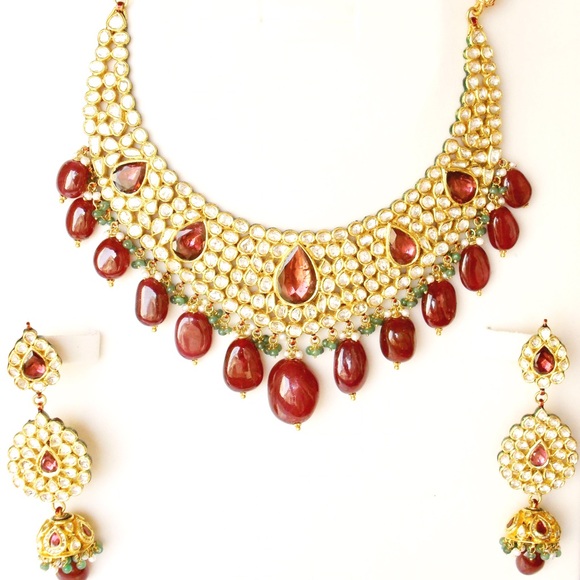Mughal Empire Jewelry: diamonds & tourmaline