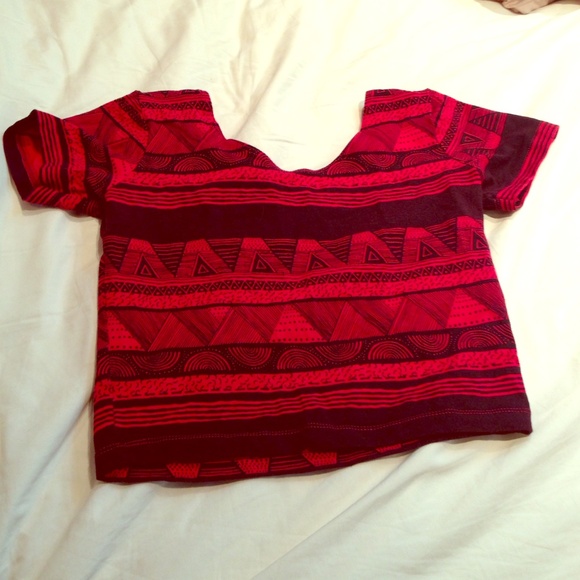 American apparel crop top