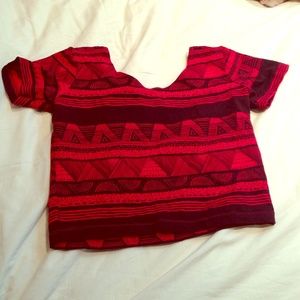 American apparel crop top