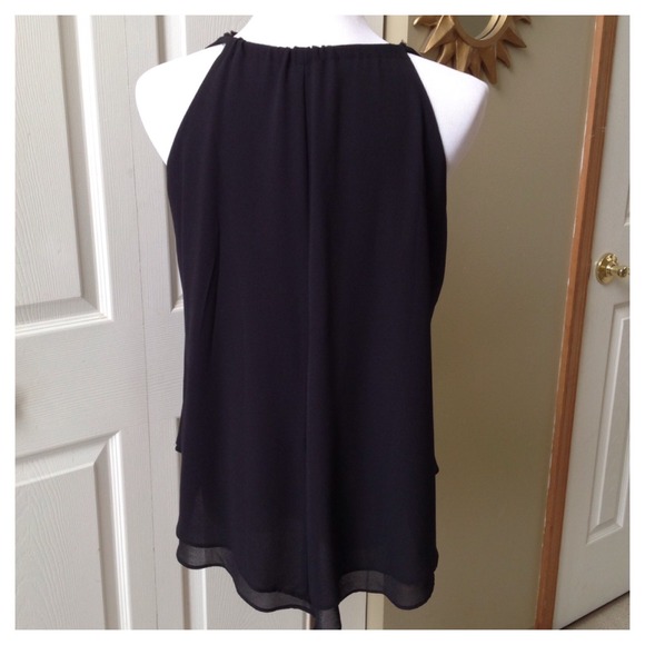 Black Halter Top - Picture 2 of 4