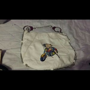 Betty boop purse with handcuffs