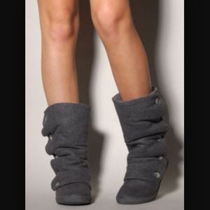 Blowfish Hamish Fur Lined Boots Grey