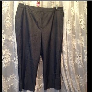 Deep grey dress pants size 18