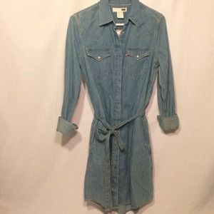 Levi's Denim Shirt Dress