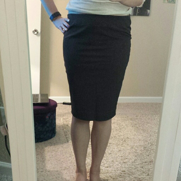 Brown Pencil Skirt
