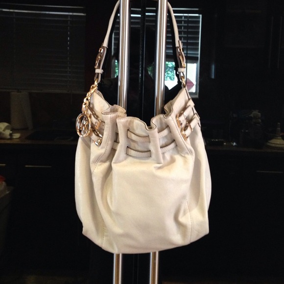 MICHAEL Michael Kors Off White Hobo Bag