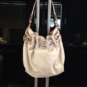 MICHAEL Michael Kors Off White Hobo Bag