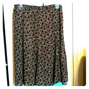 Brown skirt