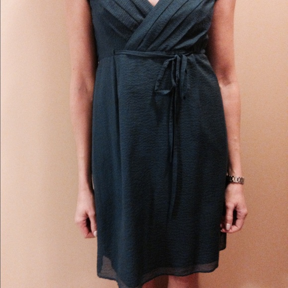 J. Crew slate blue gray dress size 2