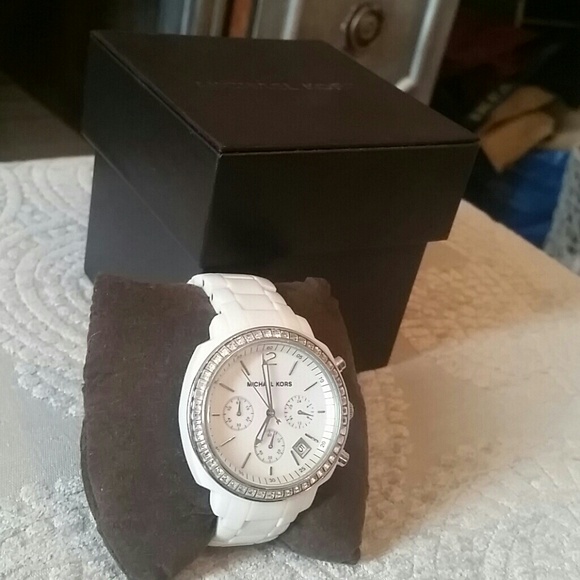 Michael Kors white watch