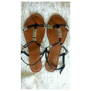 Black sandals