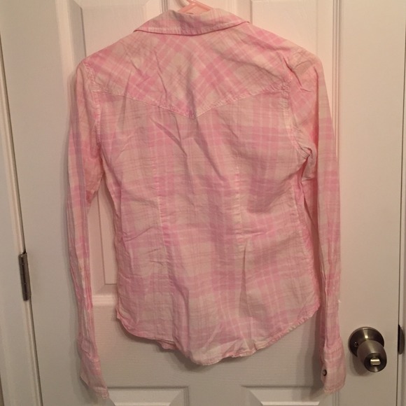 American Eagle plaid button down shirt - Picture 3 of 3