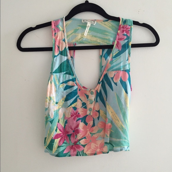 Floral Crop Top