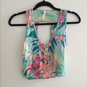 Floral Crop Top