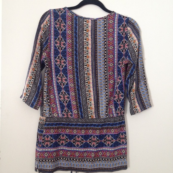 🎉HP🎉 Boho Tunic Top - Picture 3 of 4