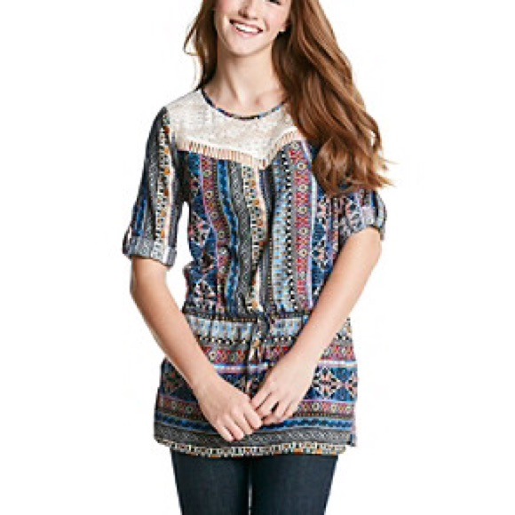 🎉HP🎉 Boho Tunic Top - Picture 4 of 4