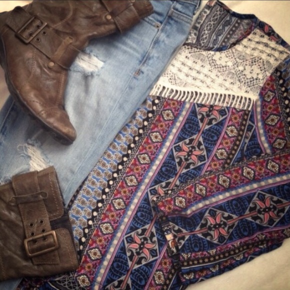 Katie K Tops - 🎉HP🎉 Boho Tunic Top