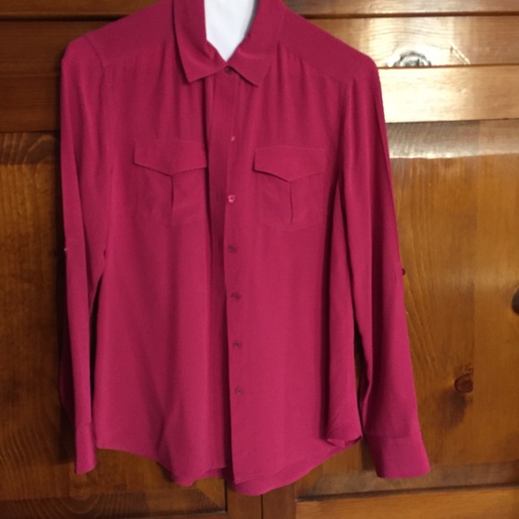 button-up top