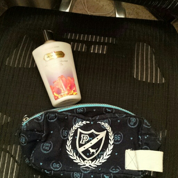 Makeup bag and new Vs lotion
