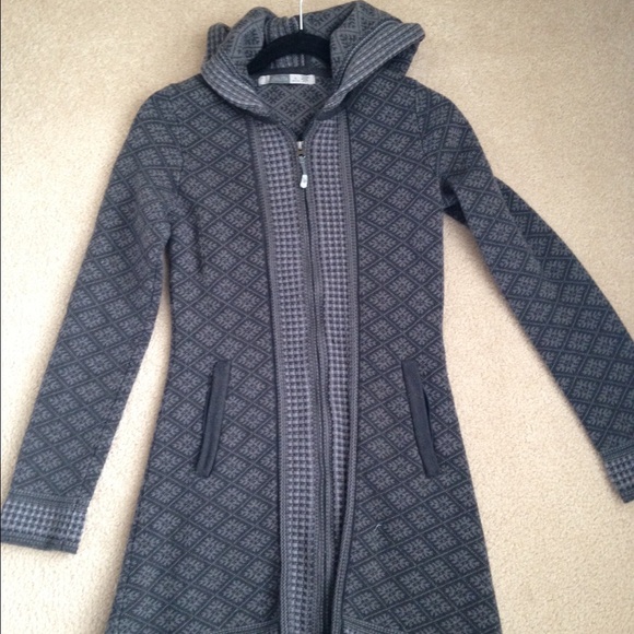 athleta sweater coat