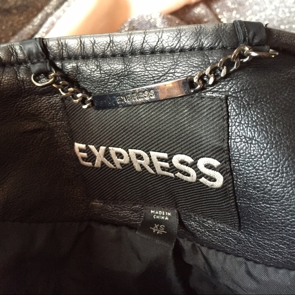 Leather Moto Jacket - Picture 4 of 4