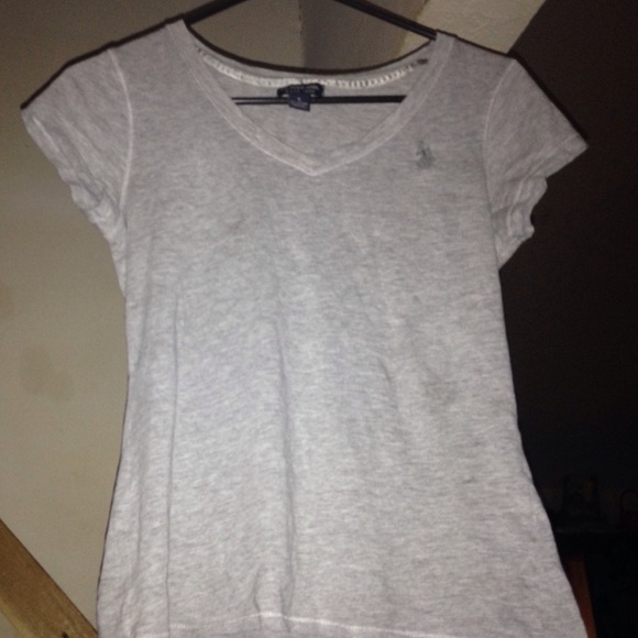 U.S. Polo gray t-shirt - Picture 1 of 3