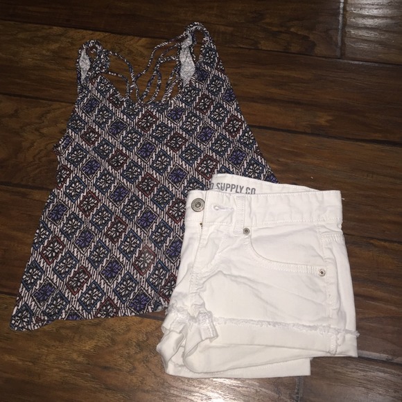 Patterned summer top - Picture 2 of 2