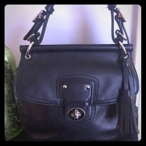 Coach Black Willis bag. EUC
