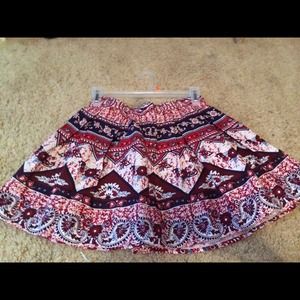Forever 21 pattern skirt!