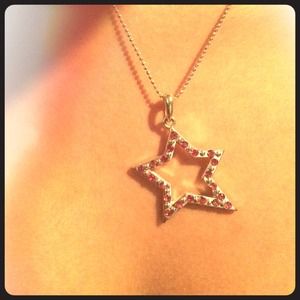 Reversible Star necklace