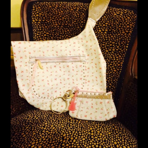 Rocker Chick Floral Bag