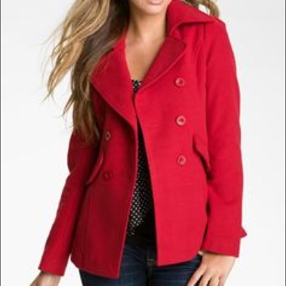 Surf brand Lost Enterprises red peacoat - Picture 2 of 2