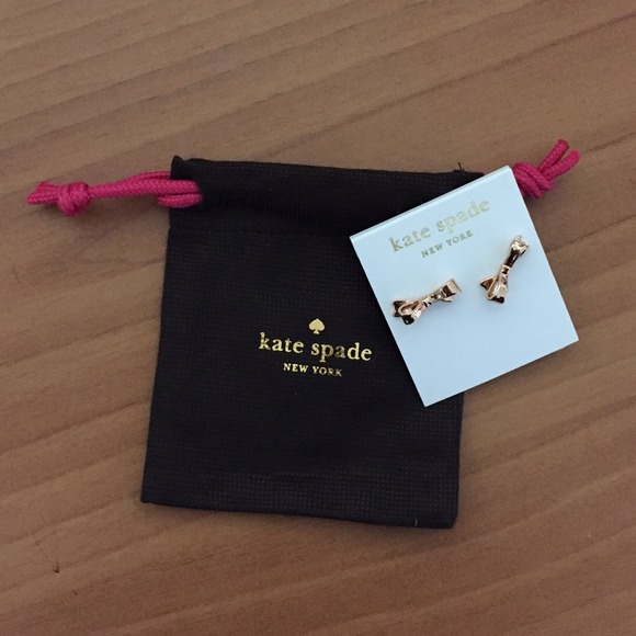 Kate Spade bow earrings