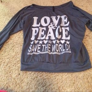 Love & peace long sleeve!