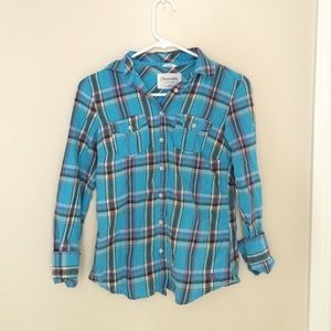 Plaid Flannel Shirt from Aeropostale XS