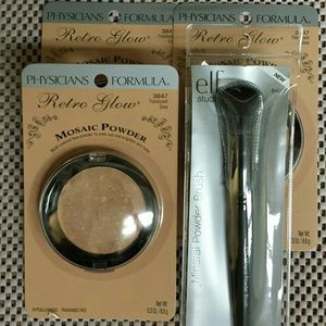 4 piece Physicians Formula Retro Glow & brush