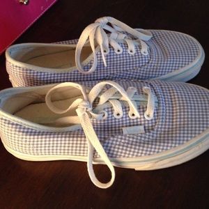 Checkered vans