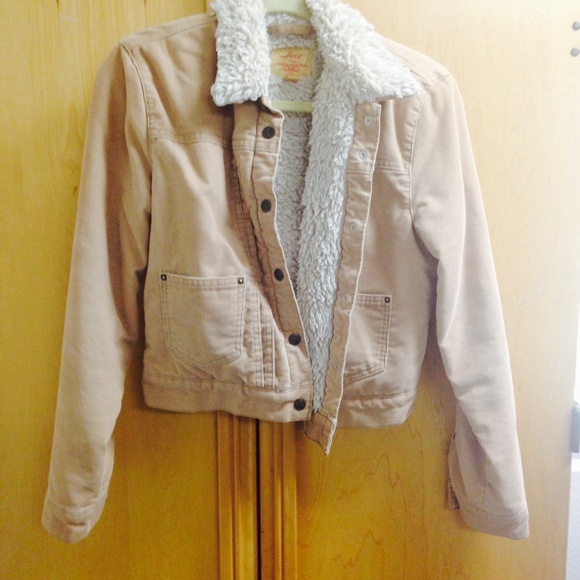 Corduroy Sherpa Trucker Jacket