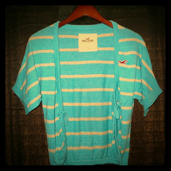 HOLLISTER cardigan blue