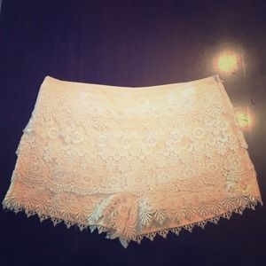 Lace shorts