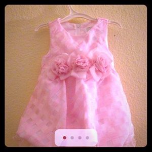 Infant Adorable 💕pink rose dress