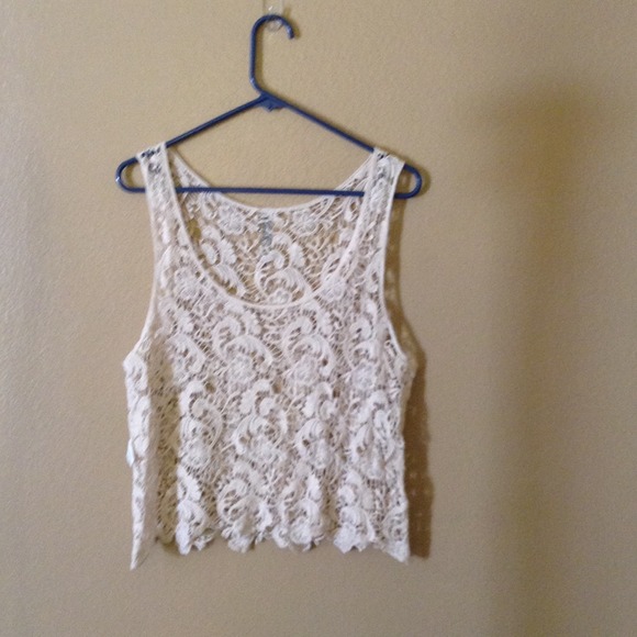 Tops - Lace tank top