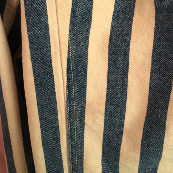Striped Jean Jacket - Picture 2 of 2
