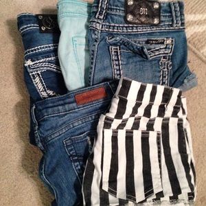 Bundled Jean Shorts 💜