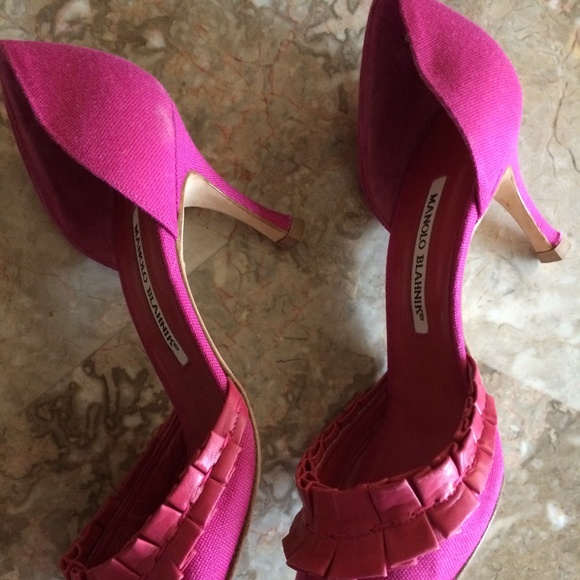Sold Pink Manolo's additional pictures