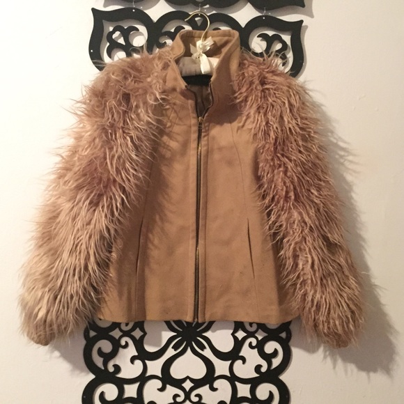 Fur Sleeve Jacket / Coat
